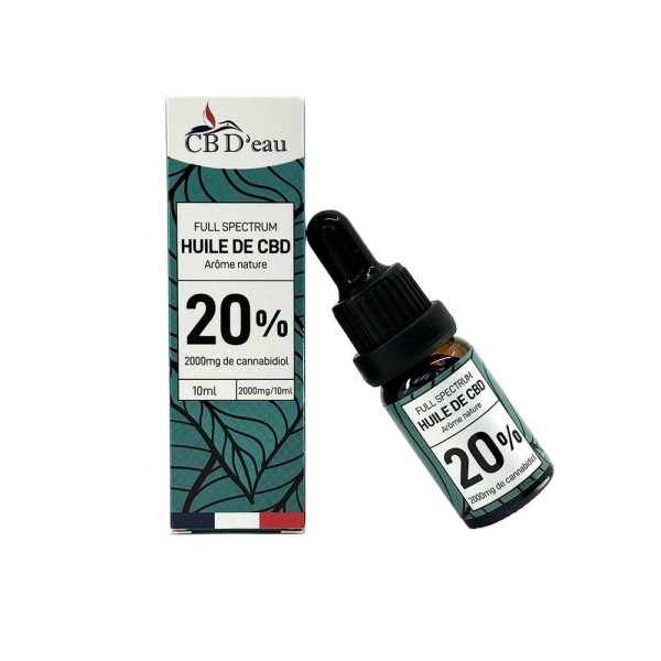 Huile CBD 20% full spectrum | CBD'EAU