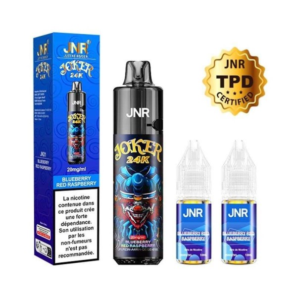 Puff Joker 24K Blueberry Red Raspberry JNR
