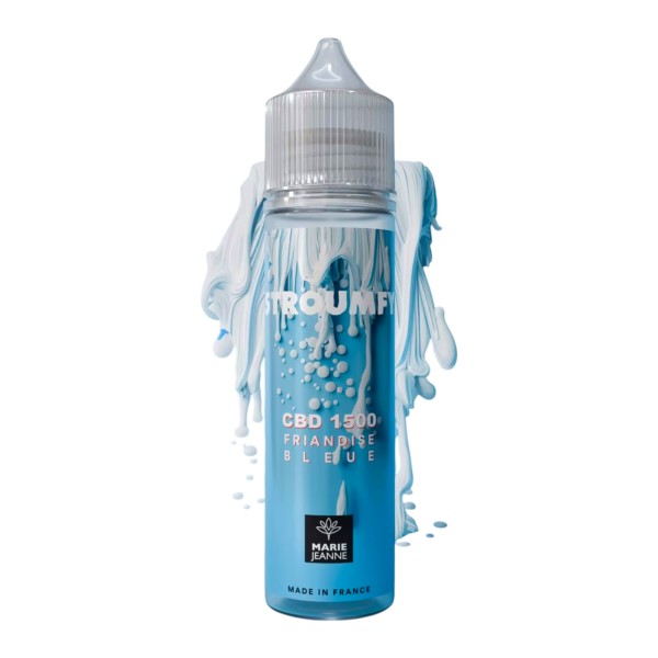 E-liquide CBD Stroumfy 50ml - Marie Jeanne - Saveur Bonbon Bleu