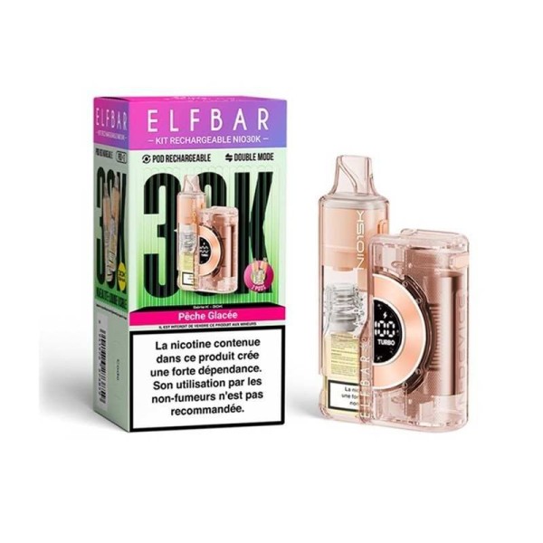 Puff NIO30K Peche Glacee - Elfbar