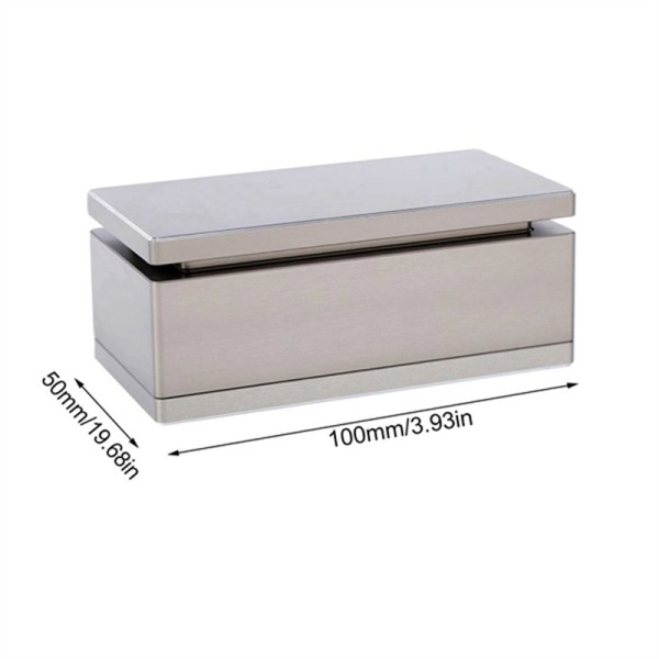 Moule Pré-Presse Rectangulaire en Aluminium 10x5 cm