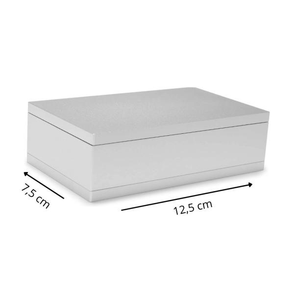 Moule Pré-Presse Rectangulaire en Aluminium 12,5 x 7,5 cm