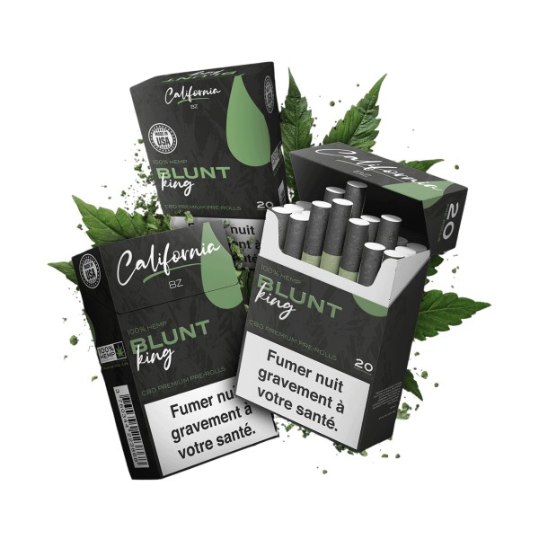 Cigarettes CBD Premium Blunt King California BZ