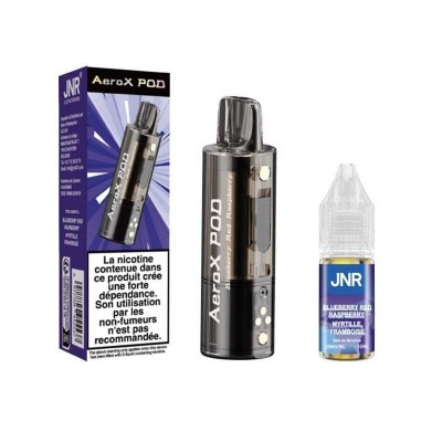 Pod JNR AeroX + E-liquide...