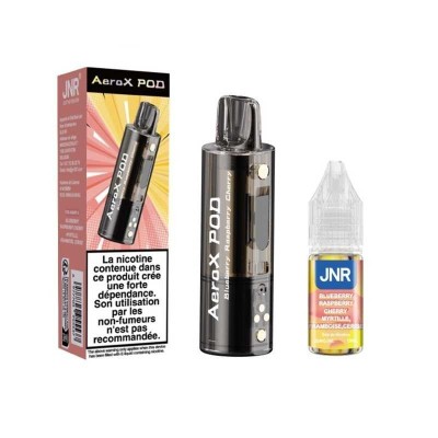 Pod JNR AeroX + E-liquide...