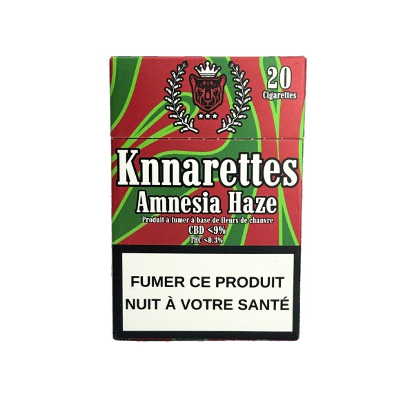 Cigarettes CBD Amnesia Haze KNNARETTES