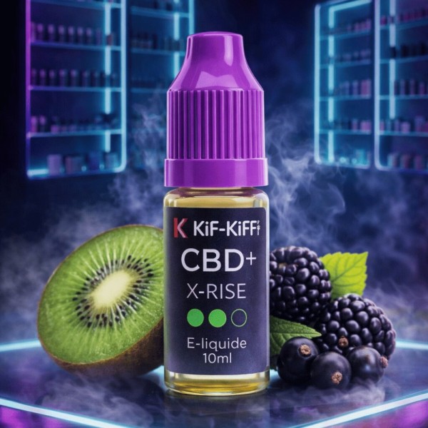 E-Liquide CBD X-Rise I Sans THC