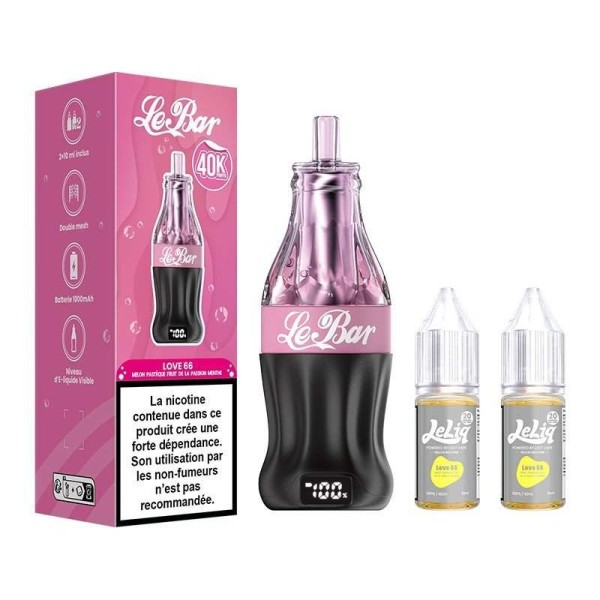Puff Le Bar 40K 22ml Love 66 - Lost Vape