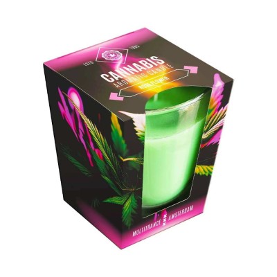 Bougie parfumée au Cannabis...